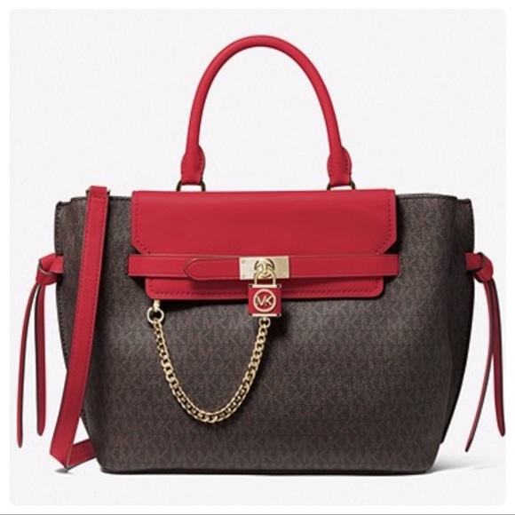 SALE 🔥Michael kors Legacy Large Logo Belted satchel - Picture 3 of 5